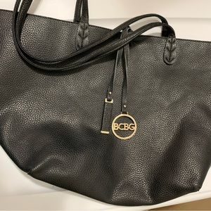 BCBG Pebbled Leather Tote